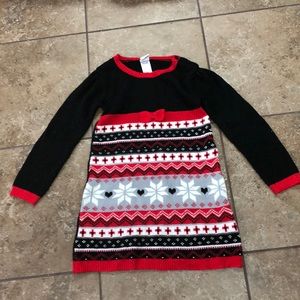 Sweet fashionable sweater dress 👗